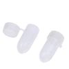 100Pcs Portable Flip Lid Transparent Capsule Storage Containers Pill Box