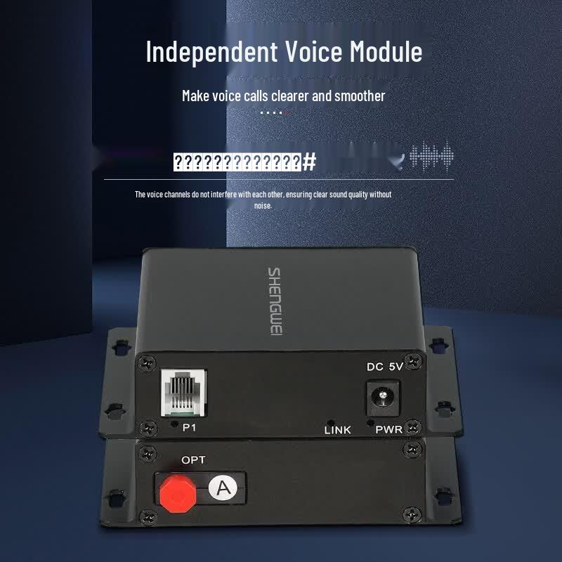 Shengwei 1-Channel Digital Telephone Optical Transceiver