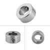 5 Pcs 8mm Shaft Lock Collar T8 Lead Screw Lock Ring Nickle Plated Iron Isolation for 3D Printer