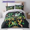 One-Punch Pattern Bedding Quilt Set Quilt Cover Pillowcase Home Decoration Birthday Gift (1 * Duvet Cover + 2 * Pillowcase, Without Core)