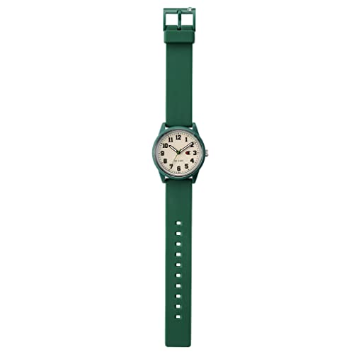 Champion R05A-502VK Solar Analog Waterproof Watch with Urethane Band, Green