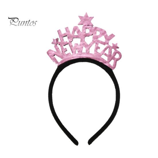 

Эластичный обруч для волос для мужчин и женщин, повязка на голову с новогодней тематикой, украшение на новый год, универсальный аксессуар для волос F