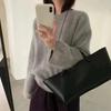 Soft and Fluffy Sweater for Women To Wear Outside In Autumn and Winter, with A Loose and Laid-back Style