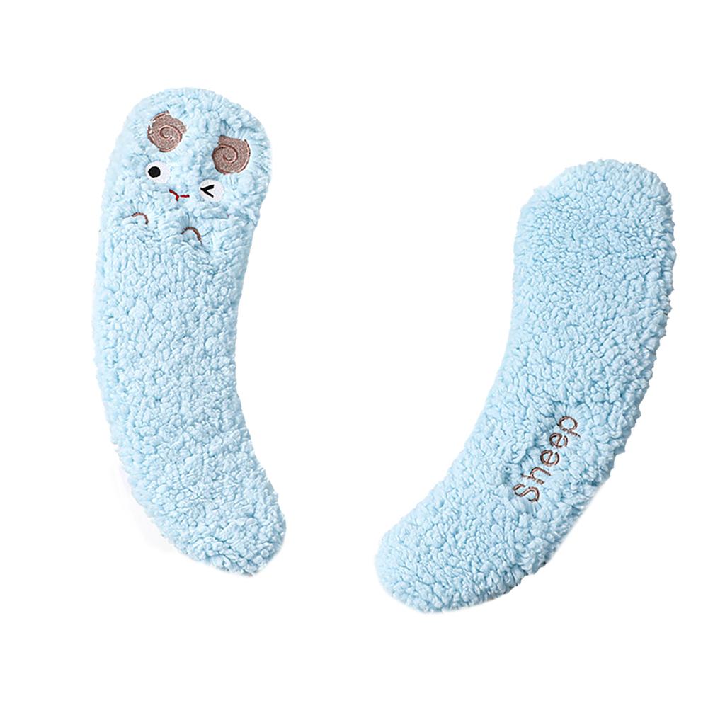 Cute Cartoon Toilet Seat Cushion Plush Seats Cushion for Warmth and Comfort for Family Guest Room Bathrooms Use