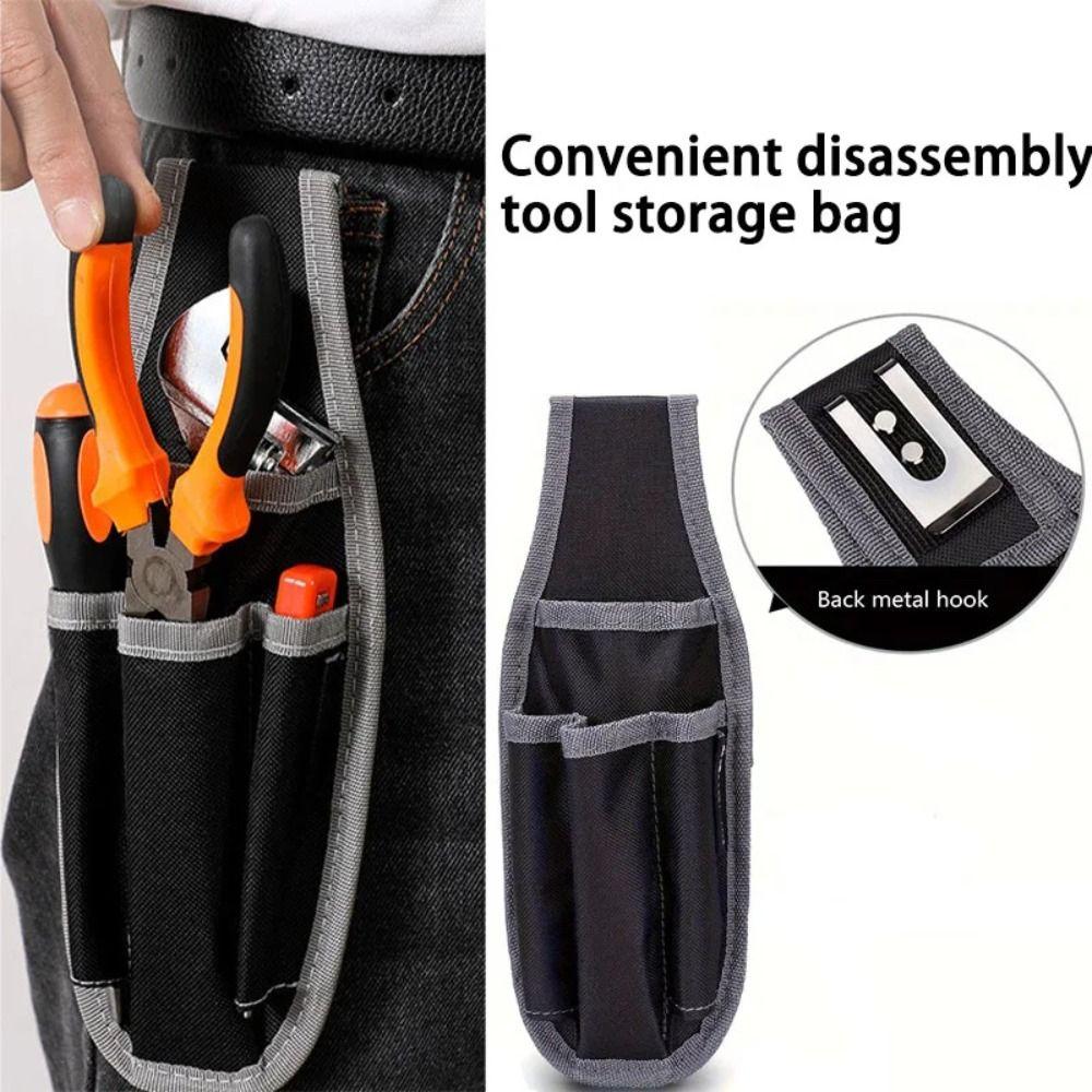 

Multilayer Storage Tool Belt Oxford Cloth Electrician Tool Bag Tool Waist Bag Daily Carrying Waist Bag