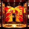T-shirt d'été 2026 pour hommes Motif Espagne T-shirts Mode Imprimé Décontracté Femmes Manches Courtes Hommes Femmes Sport Football T-shirt