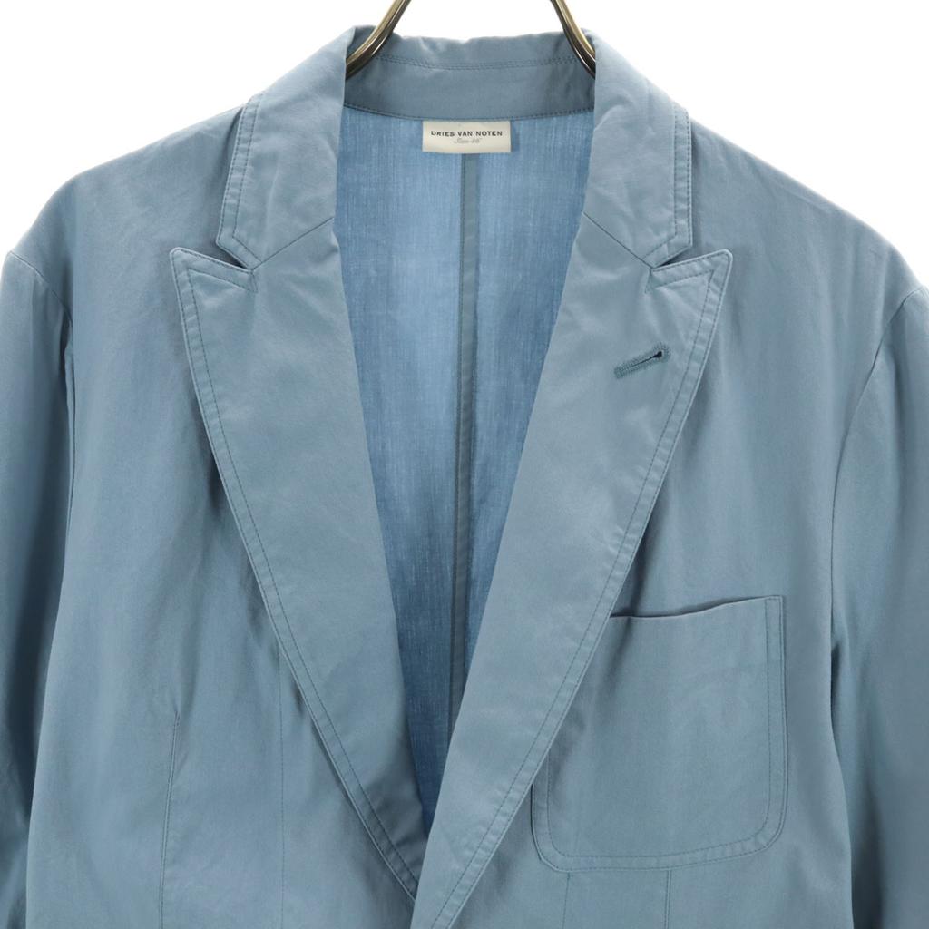 Dries Van Noten Made In Bulgaria Tailored Jacket 46 Light Blue Men's Used