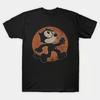 Felix The Cat Distressed Graphic T Shirt Full Size S-5XL