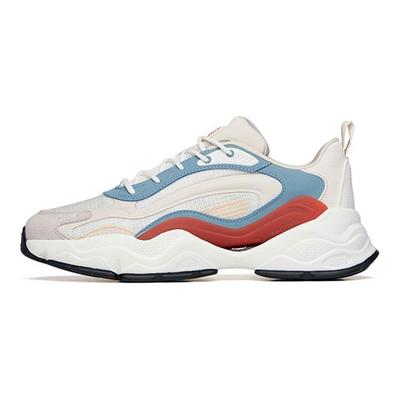 Millennium 4.0 Tendenza Retrò Ammortizzazione Antiscivolo Scarpe Sportive Casual Basse Sneaker da Uomo Bianco Grigio 112228890-2