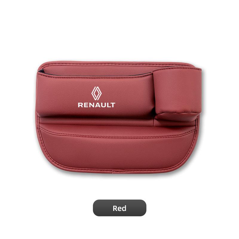 Pour Renault 2026 Nouveaux Enjoliveurs Boîte de Rangement Organiseur d'Espace de Siège Intérieur de Voiture Avec Porte-Gobelet Pour Renault Clio Megane Espace QM6 ZOE