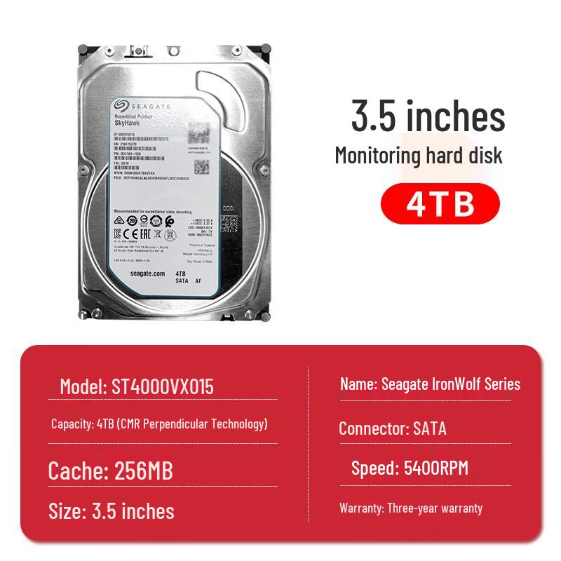 Seagate SkyHawk Surveillance Hard Drive