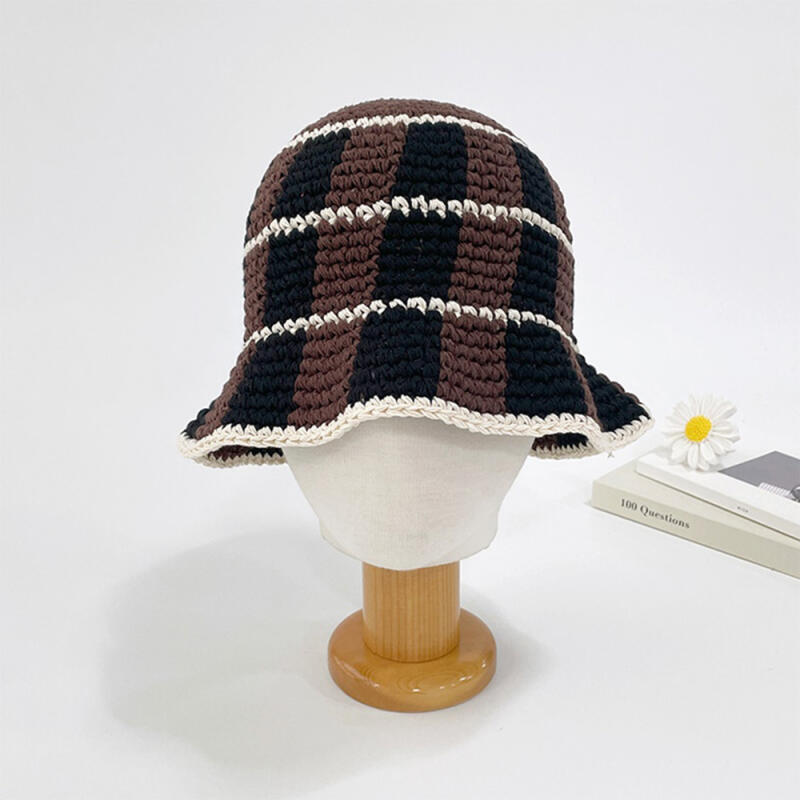 

Women s and Men s Color Block Street Fashion Bucket Hat C6969_Blue