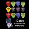 Electric Guitar Pick with Storage Box Acoustic Music Picks Plectrum 0.58/0.71/0.81/0.96/1.20/1.50mm Thickness Guitar Accessories