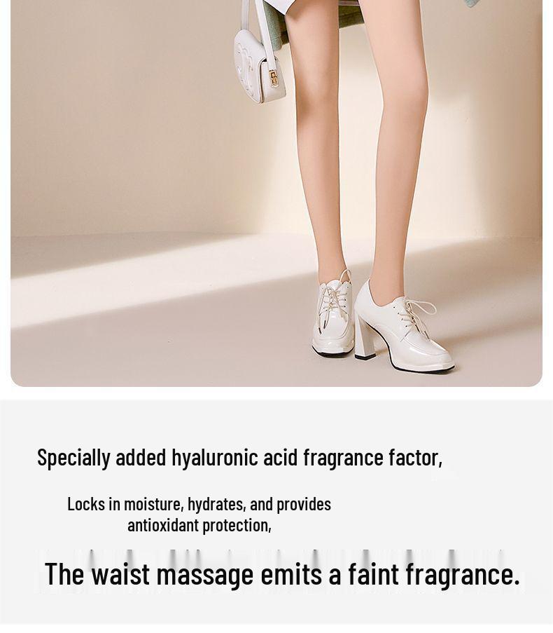 Ciorapi pantalon super groși, cu fleece pe interior, aspect nud, cu picior, pentru femei, strat de bază pentru toamnă/iarnă (400g)