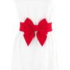 Practical Bow Waistband Elastic Wide Stretch Waist Belt for Girls Clothes Accessories Lady Dress