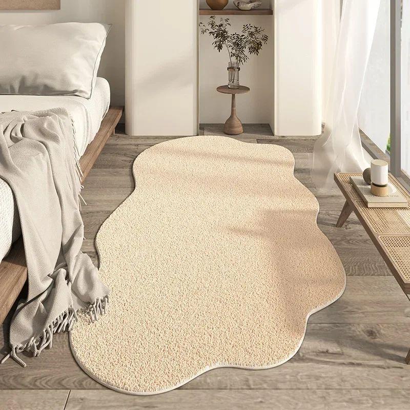 3D Cartoon Rainbow Shaggy Rug, Non-slip Soft Fluffy Area Carpet For Kids Bedroom Nursery Home Decor