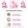 Realistic 21.6 Reborn Baby Doll With Soft Vinyl Silicone And Gentle Touch