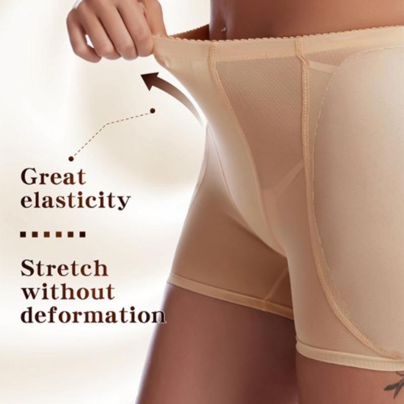 Padded Hip Enhancer for Women Shapewear Butt Lifter Underwear Push Up Panties High Waist Tummy Control Mesh Body Shaper