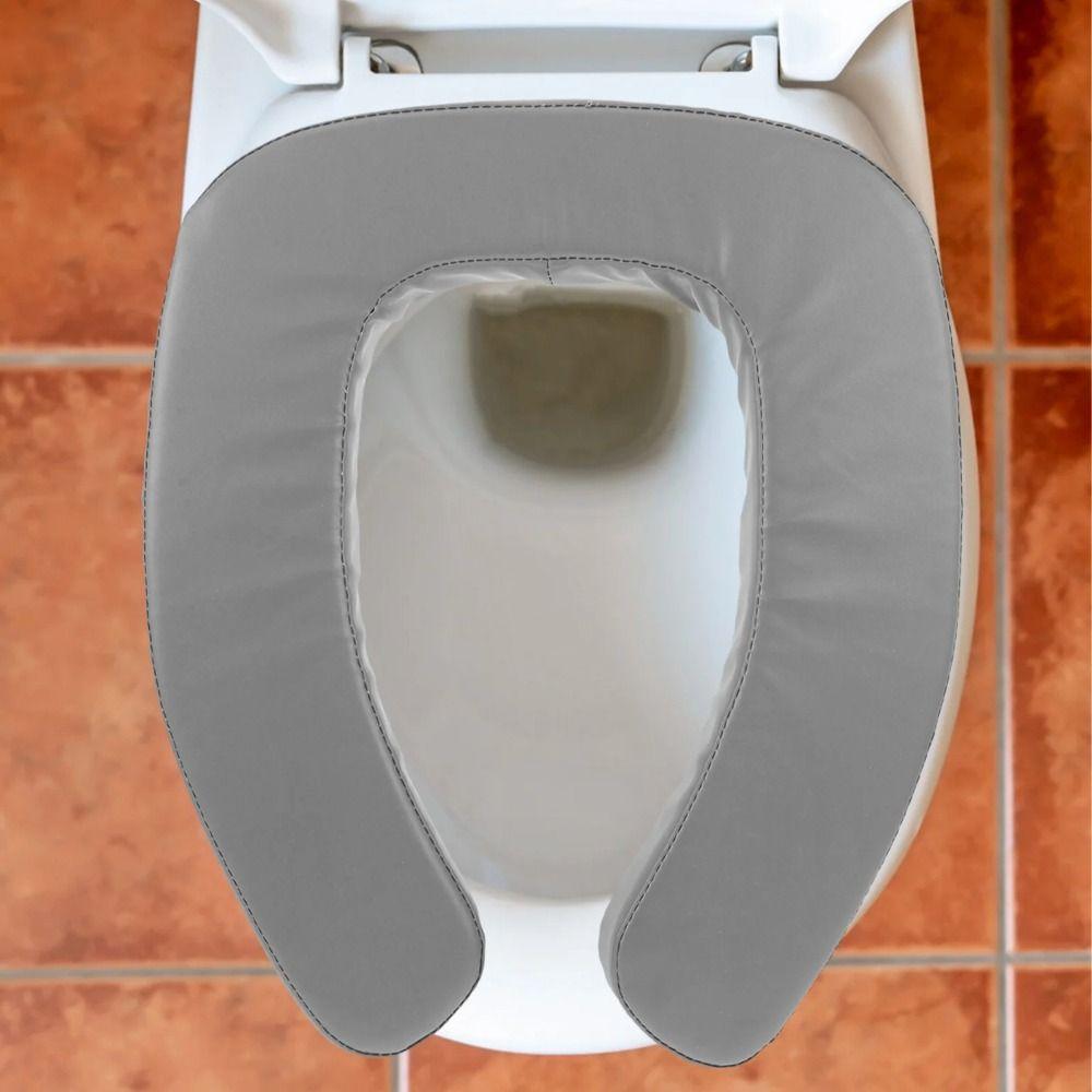 Thick Padded U-Shape Toilet Seat Riser Heighted Toilet Seat Cover  Toilet Seat Accessories