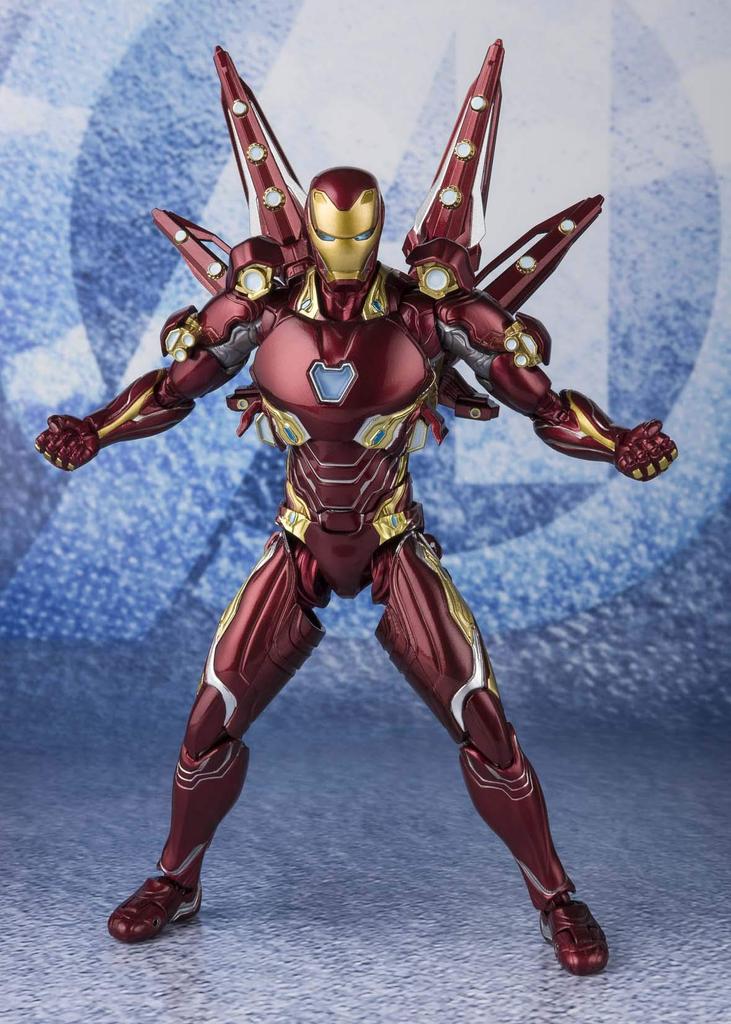 TAMASHII NATIONS Avengers Iron Man Mark 50 Nano Weapon Set 2 Approximately 155mm PVC ABS Painted Movable Figure S.H.Figuarts (Avengers Endgame) & &