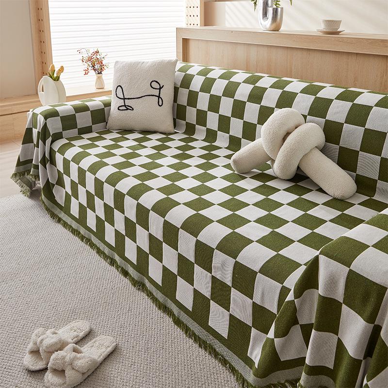 Universal Non-Slip Sofa Cover: All-Season Modern Minimalist Knitted Cushion Towel (2025)