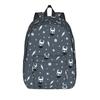 Hollows Knight Schatten Rucksack für Männer Frauen Teenager Student Business Tagesrucksack Spiel Cartoon Laptop Leinwandtaschen Outdoor