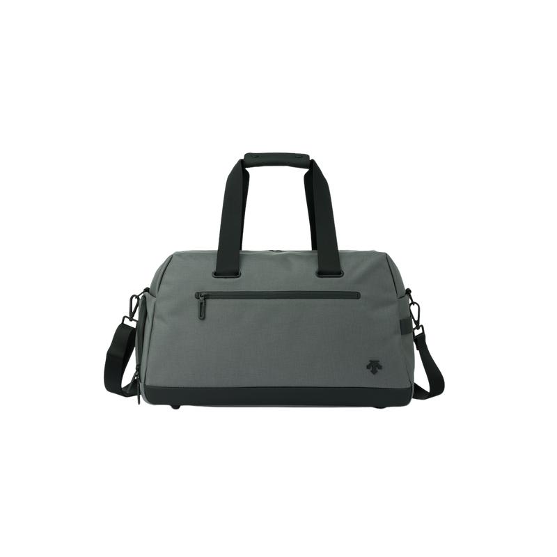 New DESCENTE Move Pack Twill PU Shoulder Bag, Crossbody Bag, Handbag Men's Charcoal Gray/Black D5331WTB01