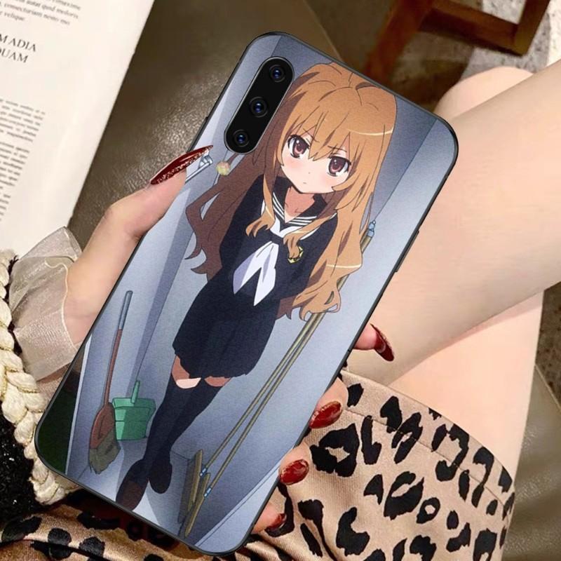 Dragon And Tiger Phone Case For Samsung A91 A81 A73 A72 A71 A30S A20 A12 A13 A52 A53 4G 5G Soft Black Phone Cover