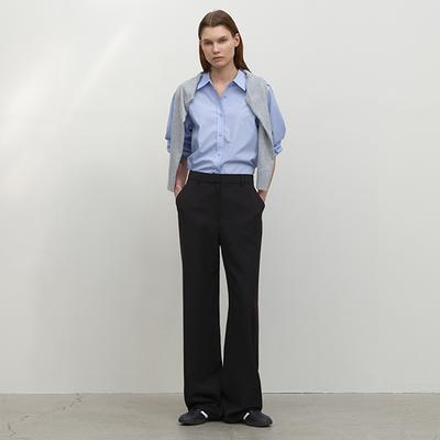 ATELIER NAIN Essential Straight Long Pants(Pt-5453)