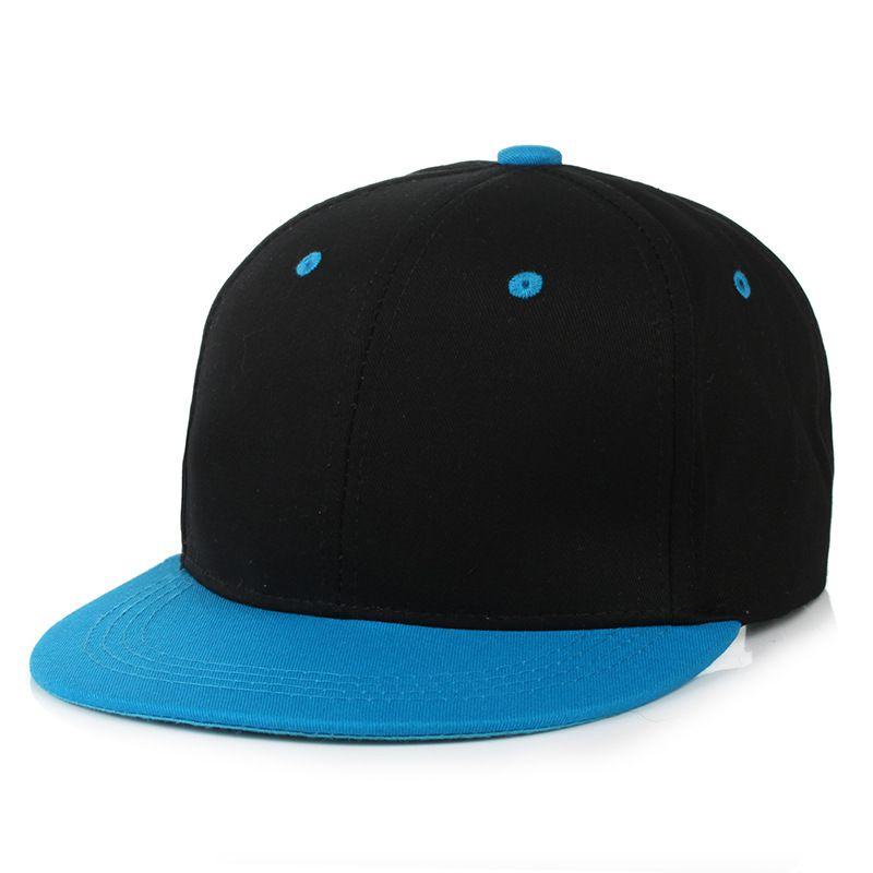 Classic Hip Hop Flat Brim Baseball Cap With Stylish Stitching Adjustable Snapback