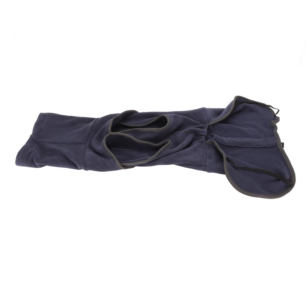 Hunde Winterjacke Warm Verdickend Hochelastisch Bequem Warmer Hundemantel für Kaltes Wetter Marineblau