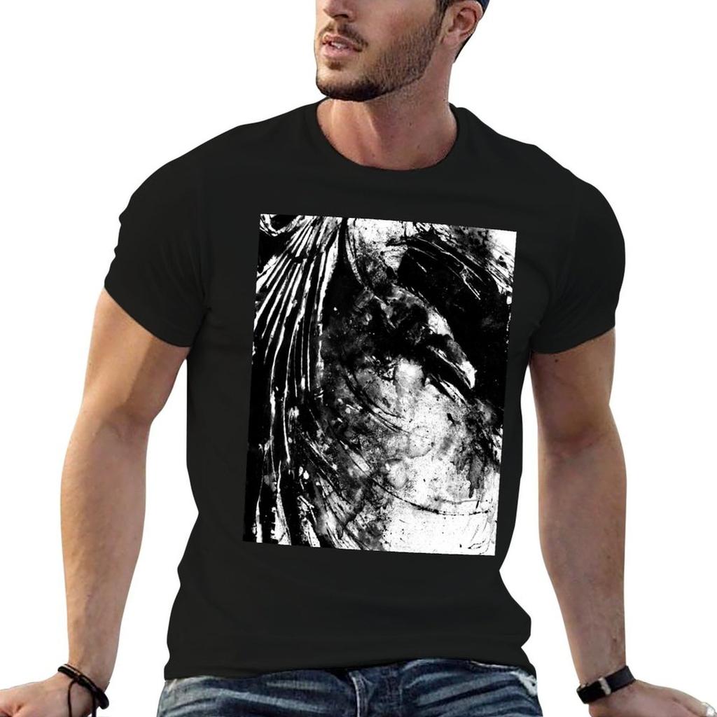 Messy Raven Tshirt Funny T Shirts Unisex T Shirts For Unisex Cotton Funny Graphic T Shirts For Unisex Tshirt