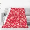 Simple Western Cowboy Printed Blanket for Sofa Bed Travel Camping Living Room Office Conditioning Blanket for All Seasons Gifts