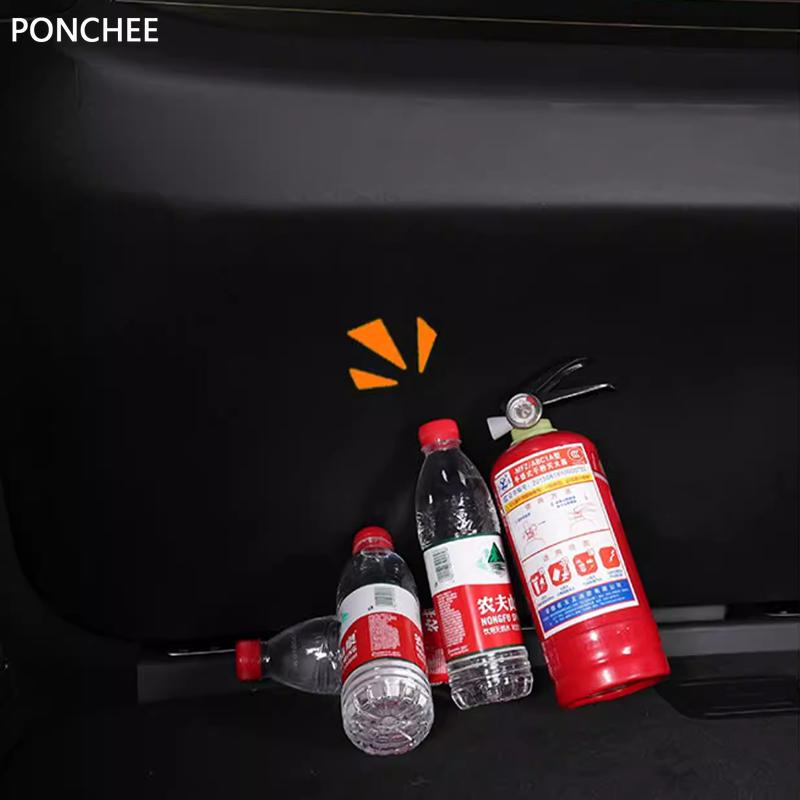 For GAC AION Y PLUS 2023-2025 Car Trunk Kickpad Tailgate Anti-collision Sticker Protection Pad Automobile Modification Supplies
