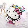Hello Kitty, Character Automatic opening and closing folding umbrella with 8-rib frame and compact travel design, perfect for all occasions