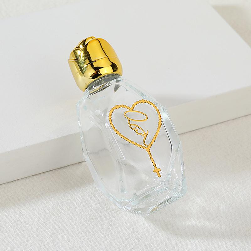 Prázdná láhev na svěcenou vodu Ježíšova láhev Náboženská láhev Křesťanské potřeby pro křest Plnitelné Přenosné kosmetické balení Prázdná láhev