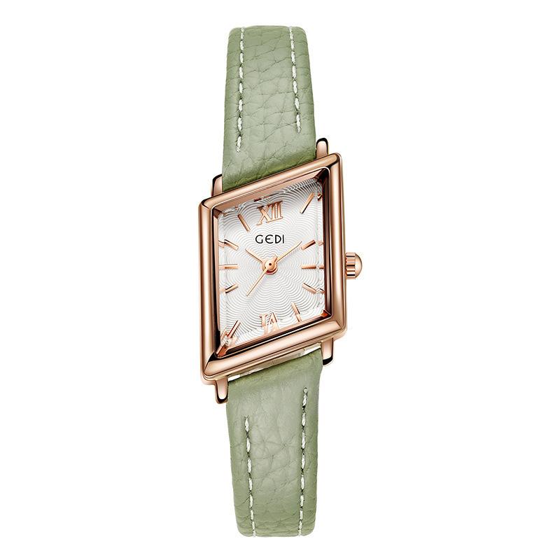 

Niche Rhombus Retro Watch Small Junior High School Student Waterproof Women S Watch Quartz Watch