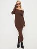Autumn New Style One-Shoulder Fashion Slim Fit Temperament Lady Sexy Bodycon Dress for Women