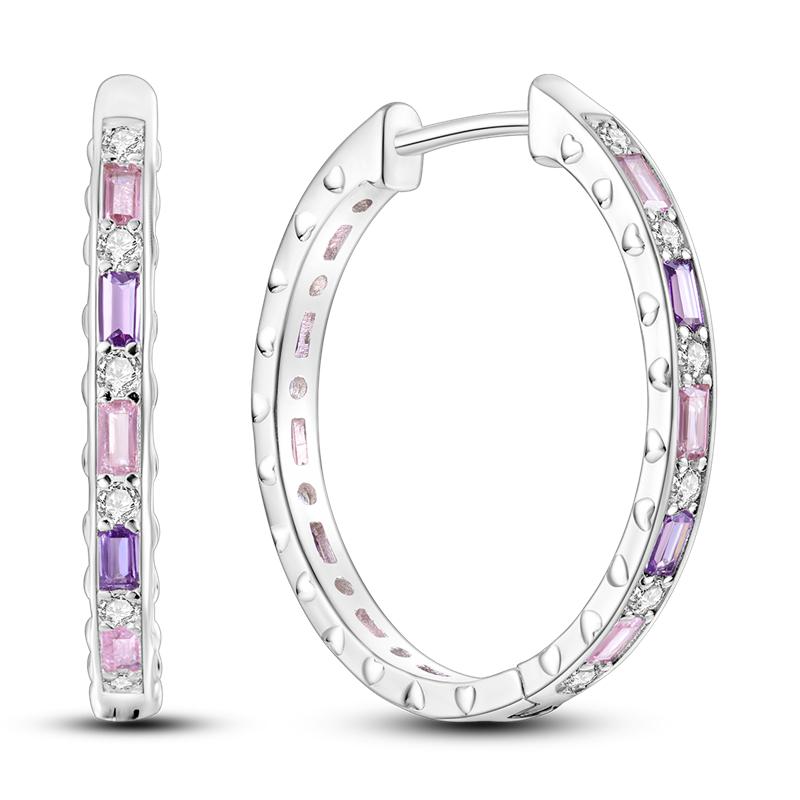 Orstarry 925 Silver Beetle Daisy Insect Flower Earrings Silver Hoop Earrings For Women Jewelry Original Party Gifts