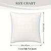 Vikama French Bulldog Realistic-Style Pillowcase Soft Comfortable Smooth Sofa Decor Cute Pet-Themed Home Cushion Cover