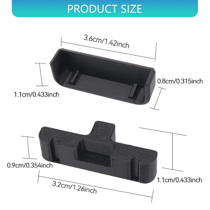 Dust Proof Protective Cover for Drones Batteries Plastic Easy Snap On Installation for 2 Outdoor Photography