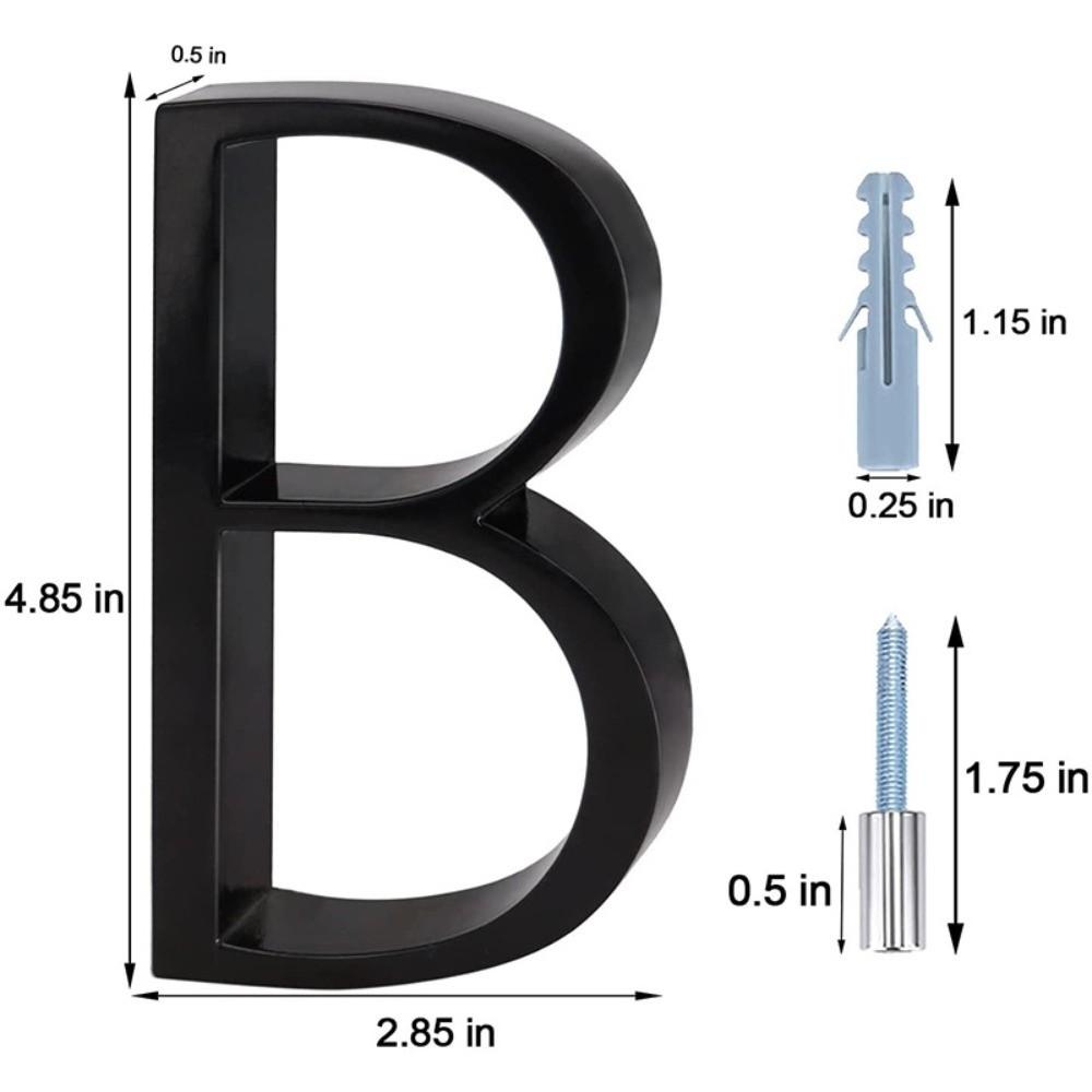 Outdoor Use Metal House Numbers Modern Design House Number Sign  Yard Decoration