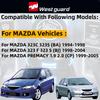 For MAZDA 323C 323S (BA) 1994-1998 323 F 323 S (BJ) 1998-2004 PREMACY 1.9 2.0 (CP) 1999-2005 WESTGUARD Air Filter C2564 MA3060