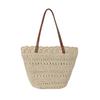 Large Capacity Woven Straw Bag Women's Summer New Shoulder Tote Bag Seaside Vacation Wind Beach Bag