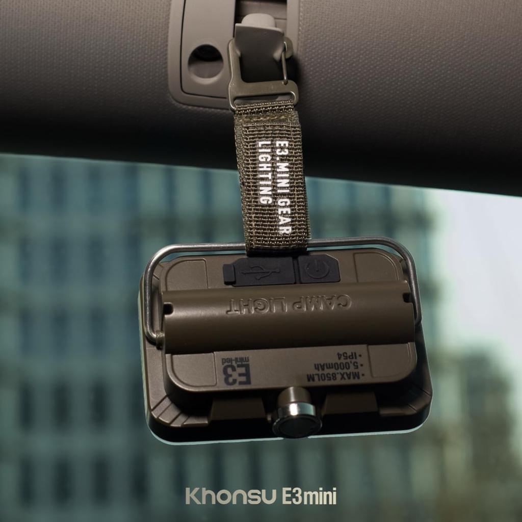 LED Camping 850 Multifunctional Portable Outdoor Emergency 6 5000mAh IP54 Card with Storage Magnetic Stand Tripod Compatible Ideal for Disaster Night