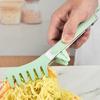 Silicone Steel Stainless Tong Food Handle Kitchen Tongs Silicone Nonslip Spatula Tongs Jagged Tongs Kitchen Accessories