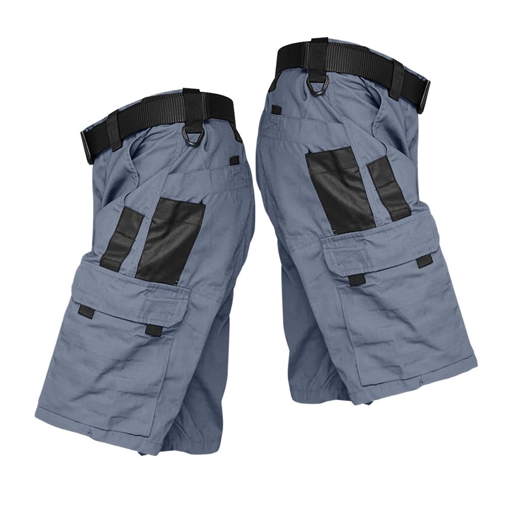 Men's Casual Workwear Multi-Pocket Shorts