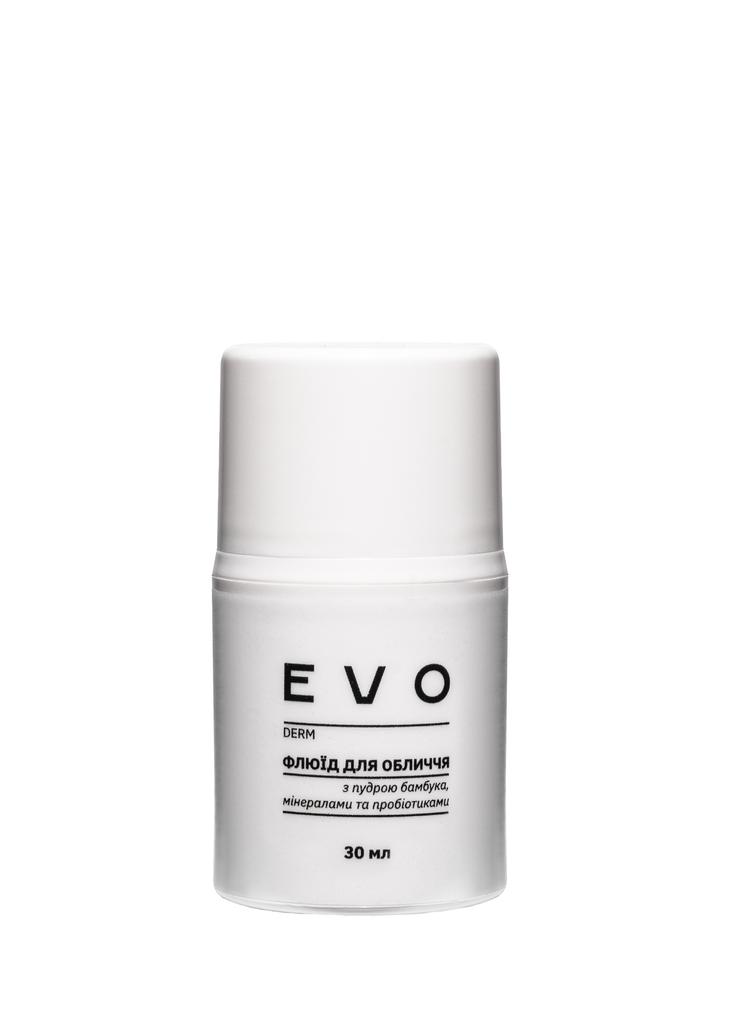 Pleťový fluid s bambusovým práškem, minerály a probiotiky EVO derm 30 ml