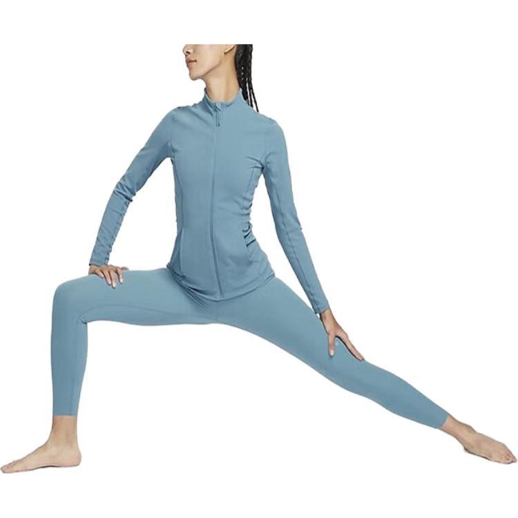 Nike Jackets Women's Blue Crew Neck Moderate Other DQ6002-440