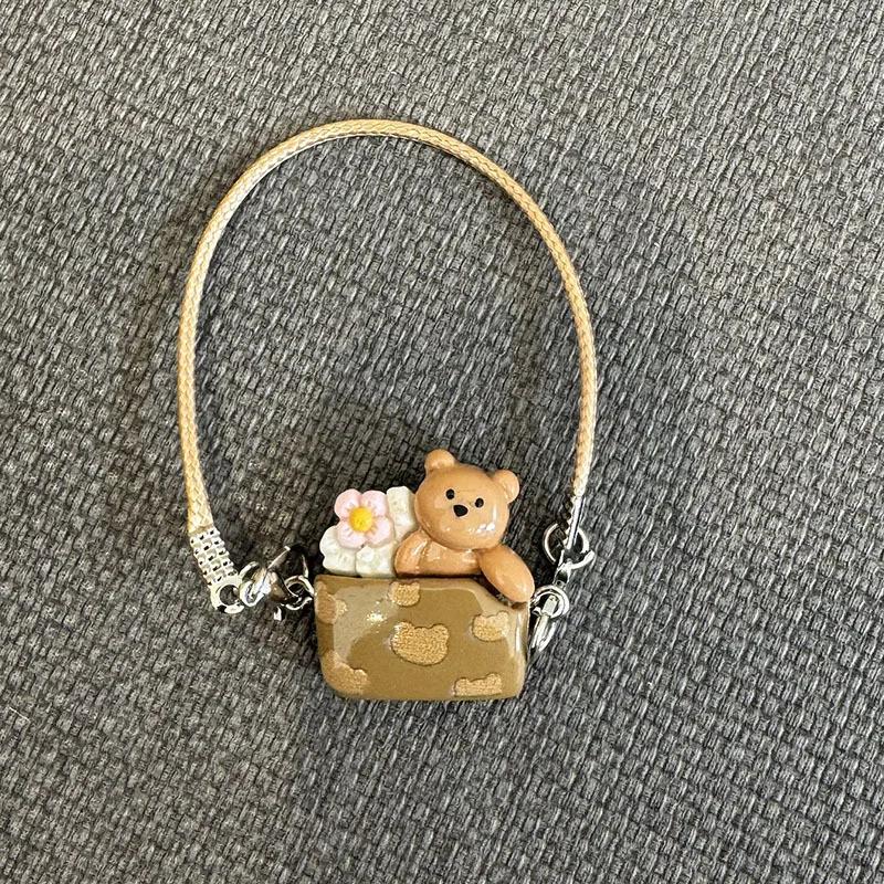 

1Piece Doll 15-17Cm Small Diy Pet Carrying Bag Dress Up Plush Plaything Accessories Dollhouse Hanging Neck Accessories Dollhouse Pendan